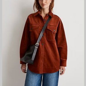 Madewell Corduroy Twill Oversized Shirt-Jacket XL